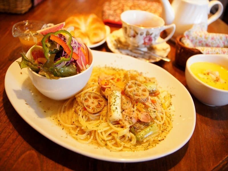 フランボワーズ　パスタランチ