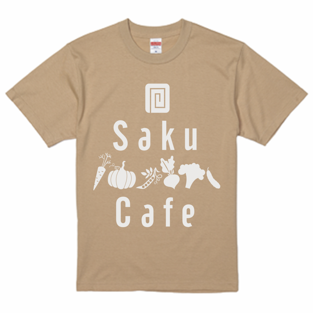 咲くカフェ Tシャツ